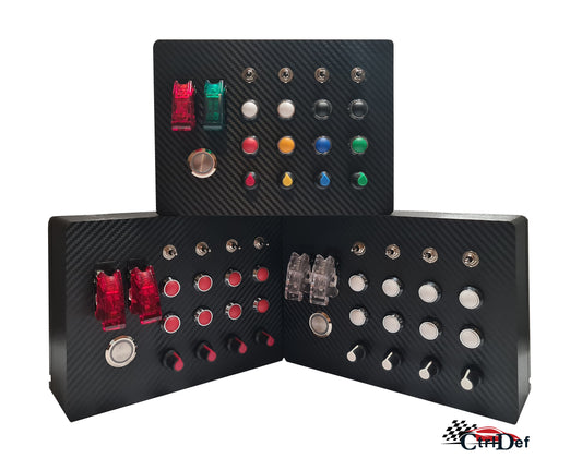 31_Functions_Sim_Racing_Flight_Sim_Button_Box_For_PC_With_Metal_Buttons